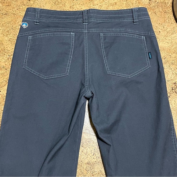 KUHL Wm’s Kuda Canvas Pant In Graphite Sz 8 Regular - Picture 5 of 16